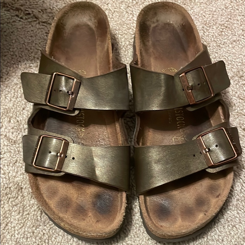 Birkenstock Olive Green Sandals
